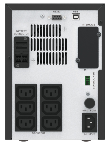 APC Easy UPS SMV SMV1000CAI 1 kVA 700 W 230V 6 Salidas AC
