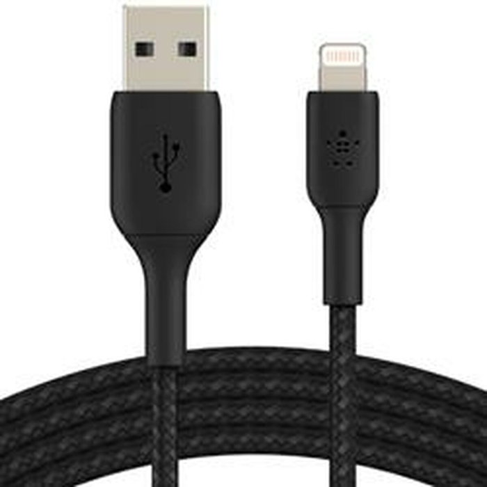 Belkin Cable Lightning a USB-A 0,15 m Negro CAA002BT0MBK