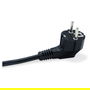 EQUIP 333315 Regleta de Enchufes 1U Horizontal 7 Tomas Schuko 1.8m Cable Negro Plata