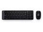 Logitech MK220 Kit de teclado y ratón inalámbrico, Negro, Portugués