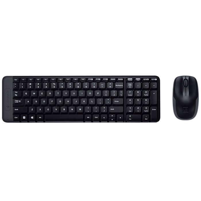 Logitech MK220 Teclado y Mouse Inalámbrico con Tecnología Inalámbrica Avanzada de 2.4 GHz y Larga Duración de Batería Logitech MK220 Teclado y Mouse Inalámbrico con Tecnología Inalámbrica Avanzada de 2.4 GHz y Larga Duración de Batería