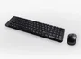 Logitech MK220 Combo Inalámbrico con Teclado Portugués y Ratón, Negro