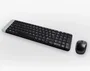 Logitech MK220 Combo Inalámbrico con Teclado Portugués y Ratón, Negro