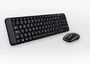 Logitech MK220 Combo Inalámbrico con Teclado Portugués y Ratón, Negro