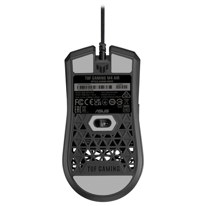ASUS Ratón Gaming TUF M4 Air Óptico USB Tipo A 16000 DPI Negro ASUS Ratón Gaming TUF M4 Air Óptico USB Tipo A 16000 DPI Negro