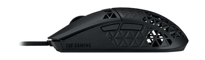 Asus TUF Gaming M4 Air Ratón Ergonómico Cableado USB Negro 16000 DPI