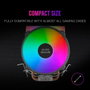 Mars Gaming MCPU33 Disipador de CPU con Iluminación Dual FRGB y 140W TDP