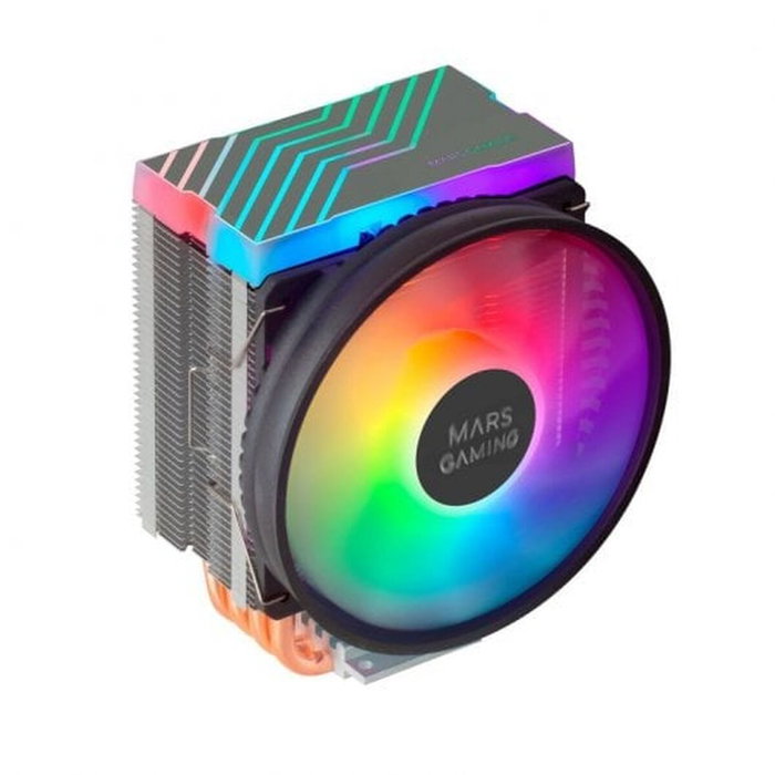 Mars Gaming MCPU44 Ventilador Disipador 11cm Dual ARGB Negro Mars Gaming MCPU44 Ventilador Disipador 11cm Dual ARGB Negro