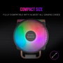Mars Gaming MCPU44 Ventilador Disipador 11cm Dual ARGB Negro