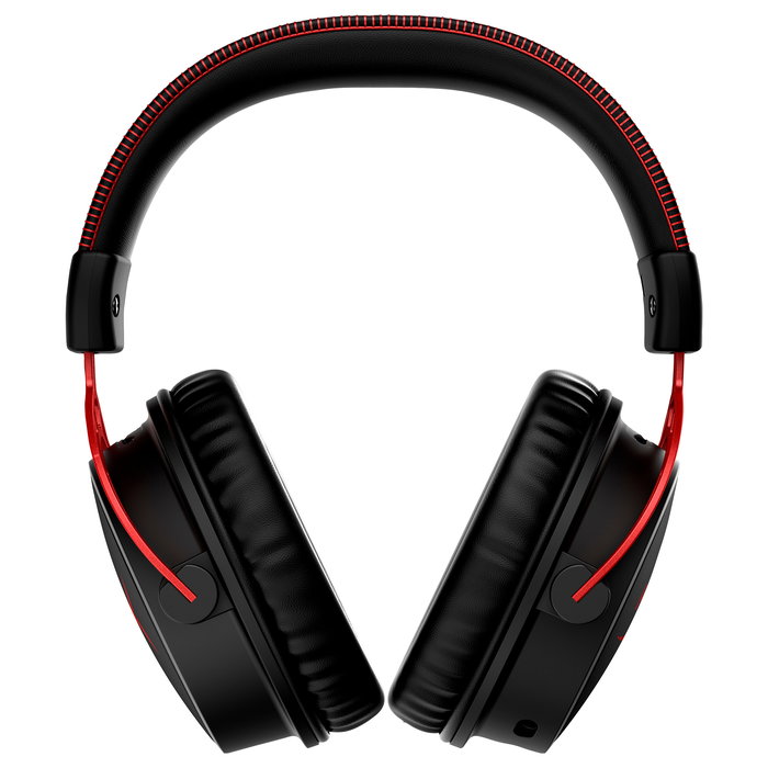 HP Cloud Alpha Wireless Gaming Headset Auriculares Inalámbricos Gaming Sonido Virtual 7.1 Surround DTS Headphone:X Over-Ear Negro Rojo