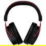 HP Cloud Alpha Wireless Gaming Headset Auriculares Inalámbricos Gaming Sonido Virtual 7.1 Surround DTS Headphone:X Over-Ear Negro Rojo