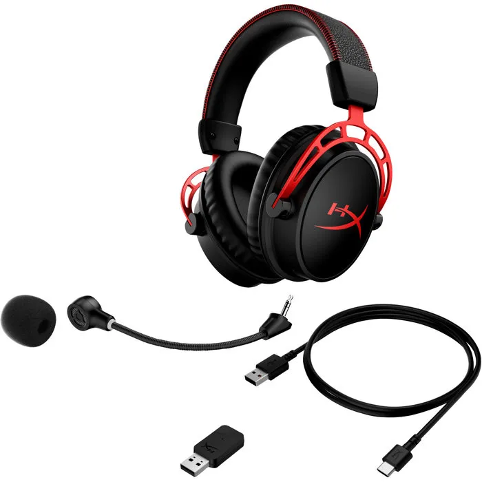 HyperX Cloud Alpha Wireless Gaming Headset - Negro/Rojo HyperX Cloud Alpha Wireless Gaming Headset - Negro/Rojo