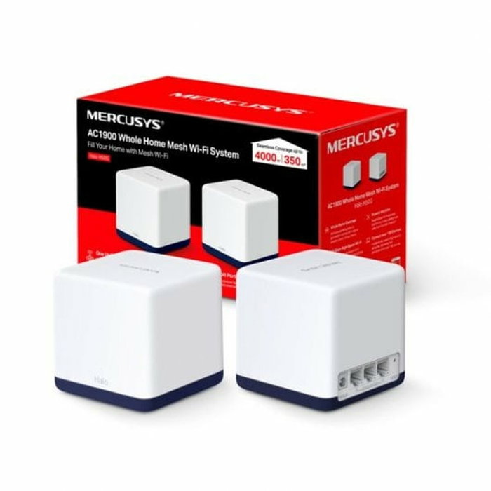 Mercusys Halo H50G AC1900 Sistema Wi-Fi Mesh (Pack de 2) Mercusys Halo H50G AC1900 Sistema Wi-Fi Mesh (Pack de 2)