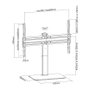 Equip Soporte de mesa para TV 37-70 pulgadas 650612