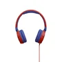 JBL JR310 Auriculares de Diadema Alámbricos Circumaurales con Micrófono Integrado para Música - Color Rojo
