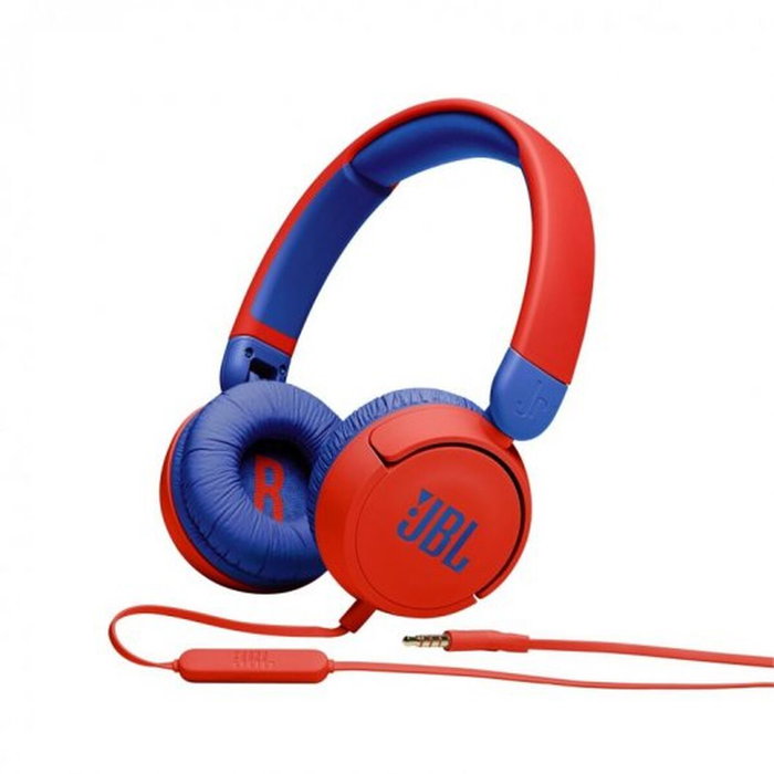 JBL JR310 Auriculares Infantiles con Micrófono - Rojos y Azules