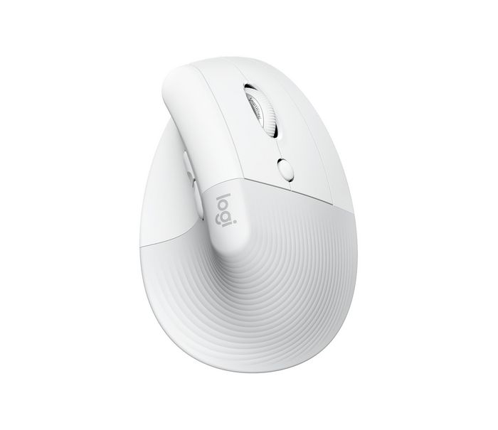 Logitech Lift Ratón Ergonómico Vertical Blanco