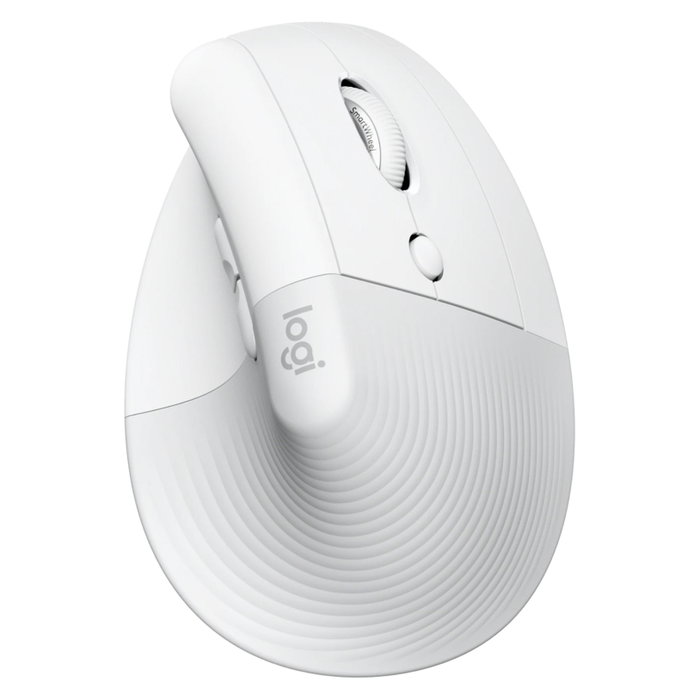 Logitech Lift Ratón Ergonómico Vertical Blanco