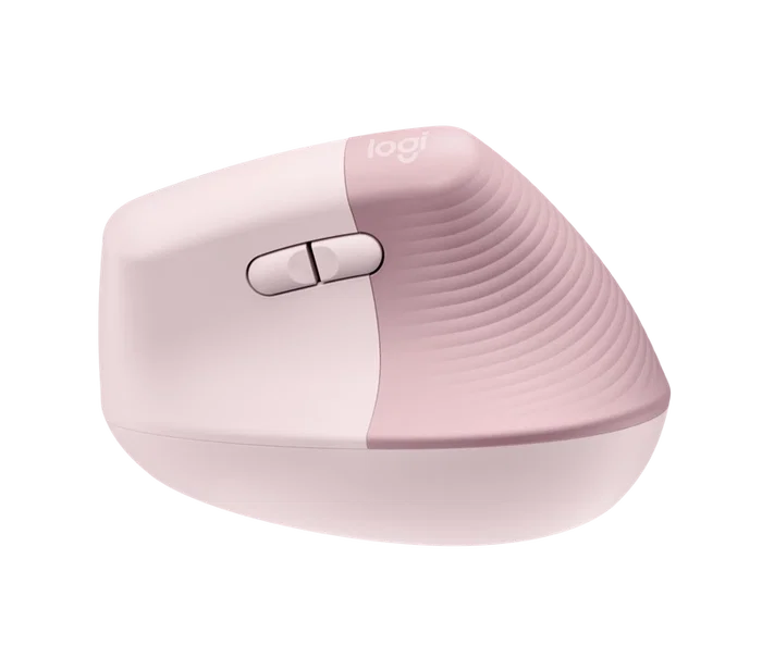 Logitech Lift Ratón Ergonómico Vertical Inalámbrico Rosa