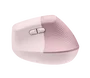 Logitech Lift Ratón Ergonómico Vertical Inalámbrico Rosa