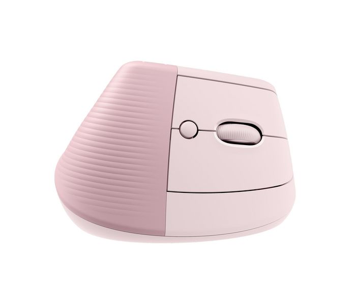 Logitech Lift Ratón Ergonómico Vertical Inalámbrico Rosa