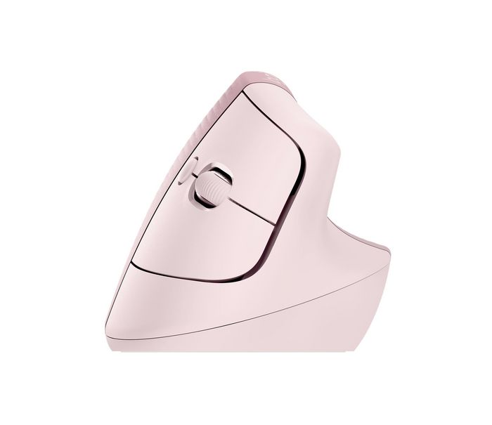 Logitech Lift Ratón Ergonómico Vertical Inalámbrico Rosa