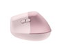 Logitech Lift Ratón Ergonómico Vertical Inalámbrico Rosa