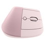Logitech Lift Ratón Ergonómico Vertical Inalámbrico Rosa