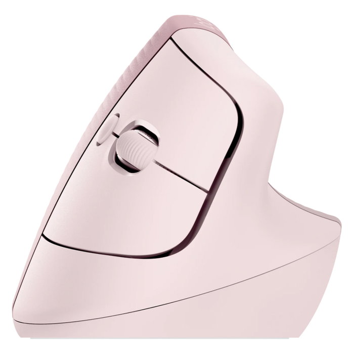Logitech Lift Ratón Ergonómico Vertical Inalámbrico Rosa
