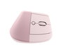 Logitech Lift Ratón Ergonómico Vertical Rosa