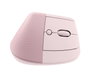Logitech Lift Ratón Ergonómico Vertical Inalámbrico Rosa