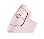 Logitech Lift Ratón Ergonómico Vertical Inalámbrico Rosa