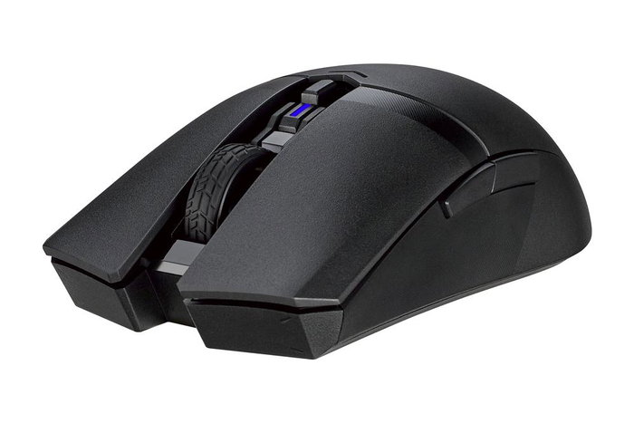 ASUS TUF Gaming M4 Wireless Ratón Gaming Inalámbrico, Sensor Óptico 12000 DPI, 62g Ligero, 6 Botones Programables, RF 2.4GHz/Bluetooth 5.1, Ergonomico para Diestros, Negro