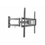 Equip 650342 Soporte Pared VESA para TV de hasta 70 Pulgadas (177.8 cm), Carga Máx. 35 kg, Compatibilidad VESA 200x200 a 600x400 mm, Negro