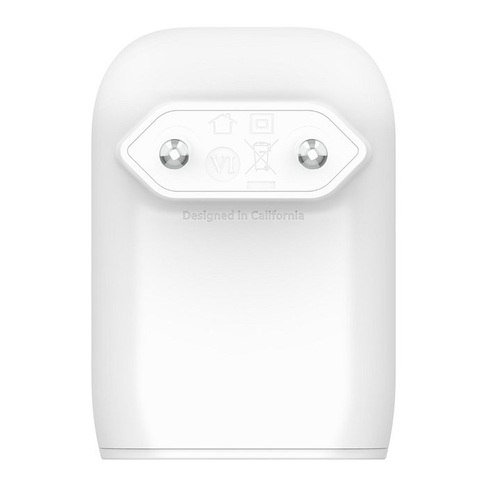 Belkin Adaptador de Corriente USB-C y USB-A, Blanco 37W, WCB007vfWH - Carga Rápida para iPhone 13, 12, 11, Samsung Galaxy S21, S20, Google Pixel, iPad Pro, iPad Air