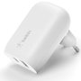 Belkin BOOST Charge 37W DualChar USB-C 25W PD + USB-A Blanco