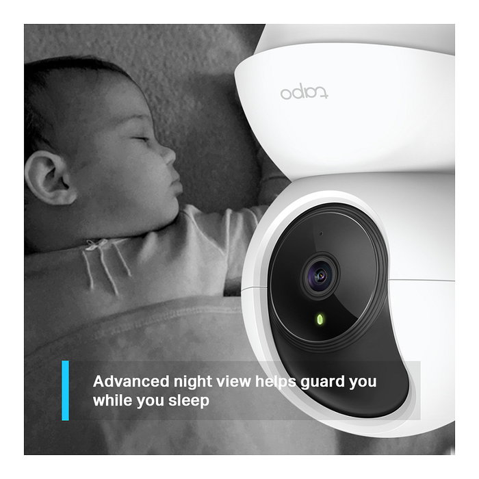 Tp-Link Tapo TC70 Cámara de Seguridad Wi-Fi Pan/Tilt Full HD