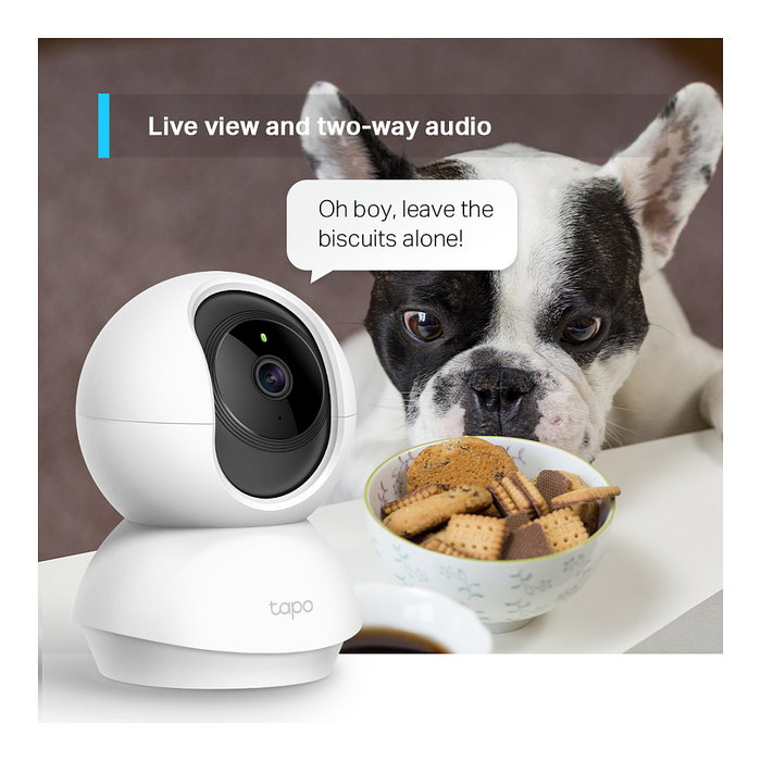 Tp-Link Tapo TC70 Cámara de Seguridad Wi-Fi Pan/Tilt Full HD