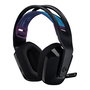 Logitech G G535 Lightspeed Auriculares Gaming Inalámbricos Circumaural, Micrófono Boom, 33h Batería, Negro, para PC