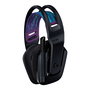 Logitech G G535 Lightspeed Auriculares Gaming Inalámbricos Circumaural, Micrófono Boom, 33h Batería, Negro, para PC