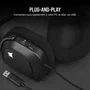 Corsair HS80 RGB Auriculares Gaming Premium Inalámbricos USB-C con Microfono - CA-9011237-EE