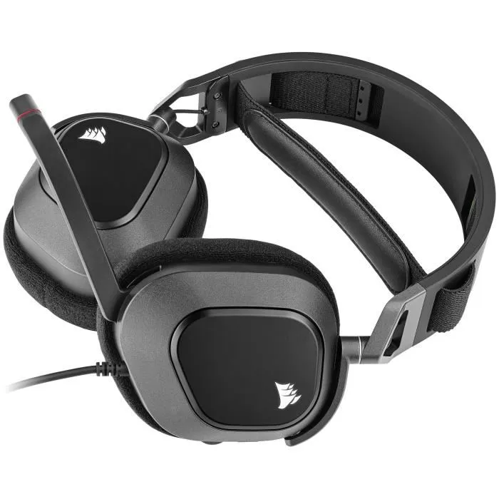 Corsair HS80 RGB Auriculares Gaming Premium Inalámbricos USB-C con Microfono - CA-9011237-EE