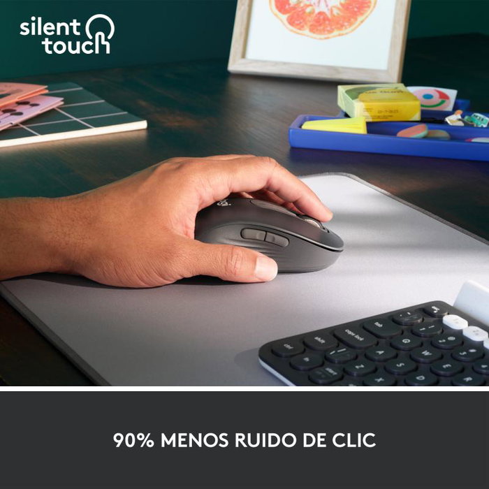 Logitech Signature M650 L Left Grafito
