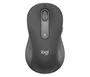 Logitech Signature M650 L 910 006239 Ratón para Zurdos Inalámbrico Bluetooth y Logi Bolt Óptico 4000 DPI Silent Touch para Oficina Grafito
