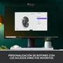 Logitech Signature M650 L 910 006239 Ratón para Zurdos Inalámbrico Bluetooth y Logi Bolt Óptico 4000 DPI Silent Touch para Oficina Grafito