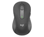 Logitech Signature M650 L 910 006239 Ratón para Zurdos Inalámbrico Bluetooth y Logi Bolt Óptico 4000 DPI Silent Touch para Oficina Grafito