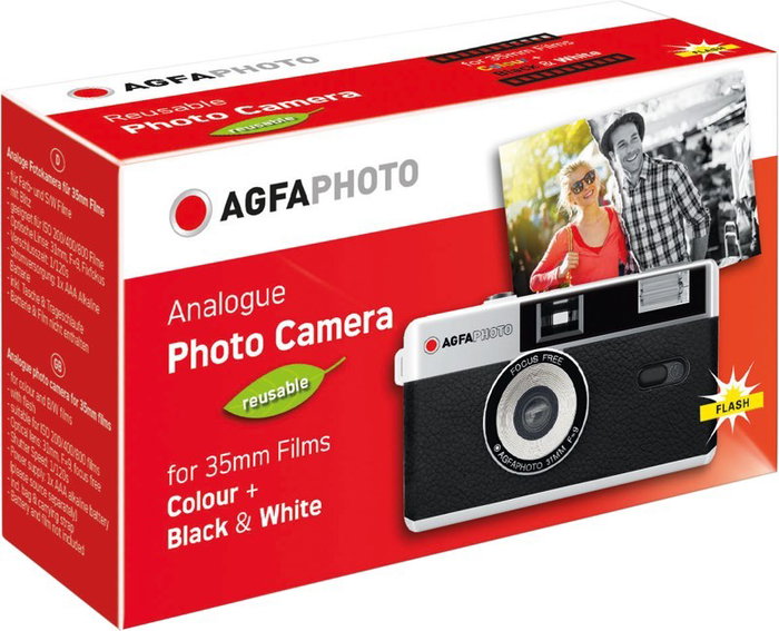 Agfaphoto Reusable Photo Camera 35mm negro