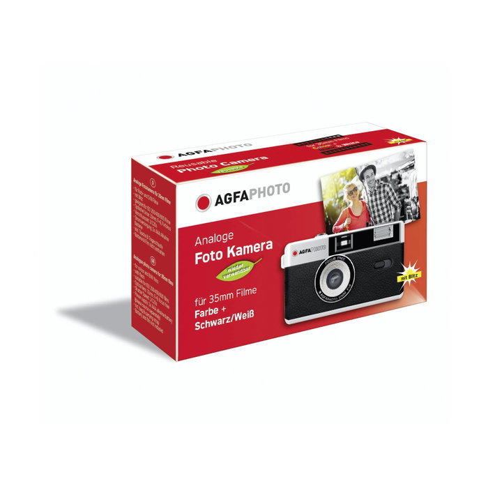 Agfaphoto Reusable Photo Camera 35mm negro