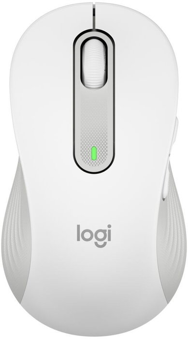Logitech Signature M650 L para zurdos, Blanco Crudo