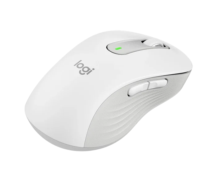 Logitech Signature M650 L para zurdos, Blanco